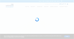 Desktop Screenshot of oxfordinnovationservices.co.uk